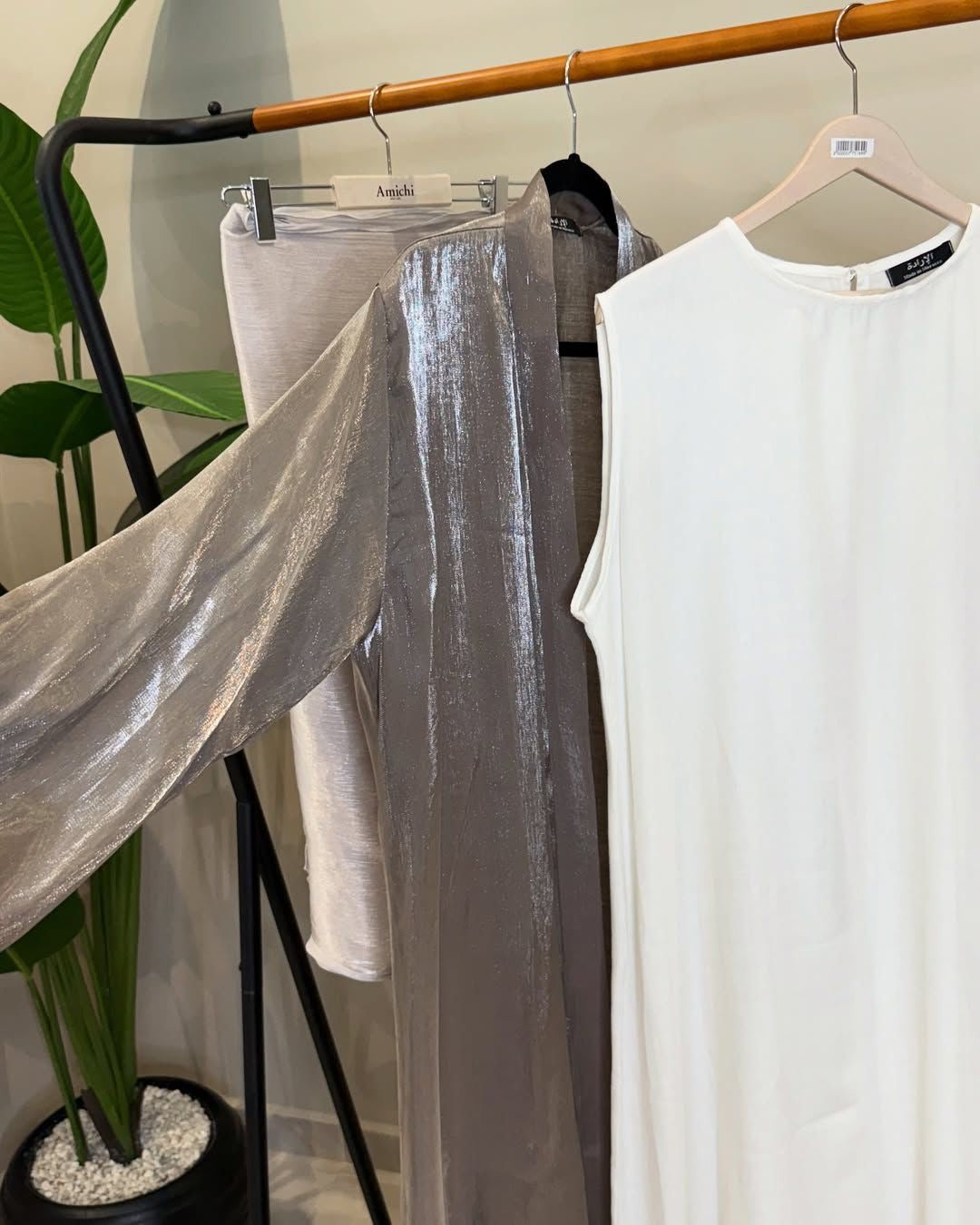 Dress with Abaya(organza)