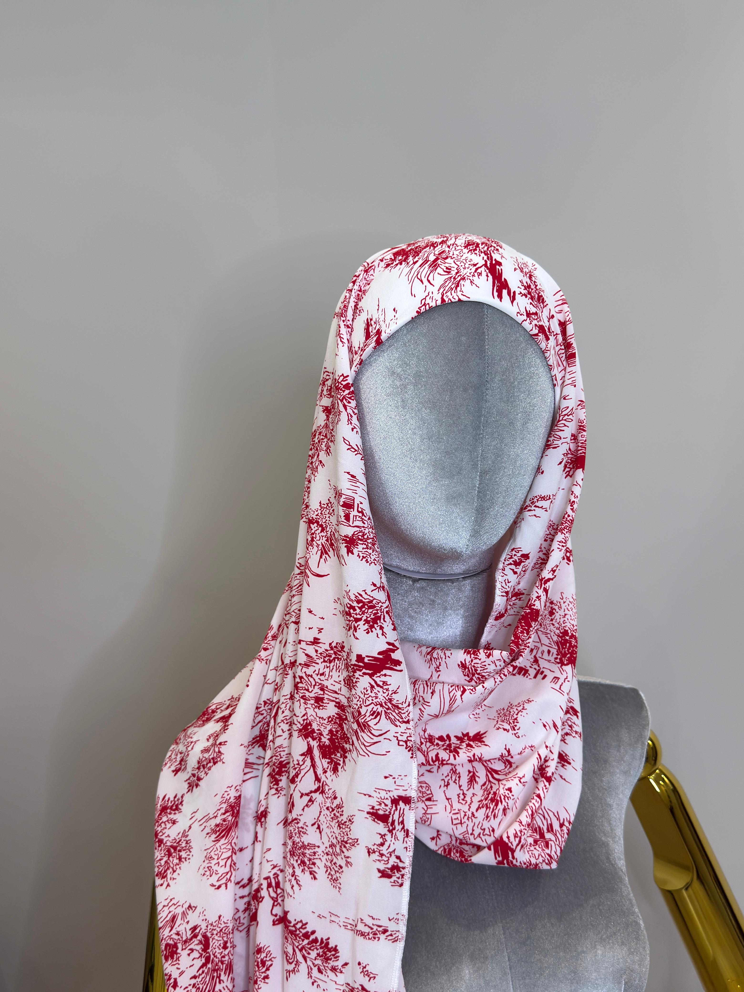 Ready hijab with boni