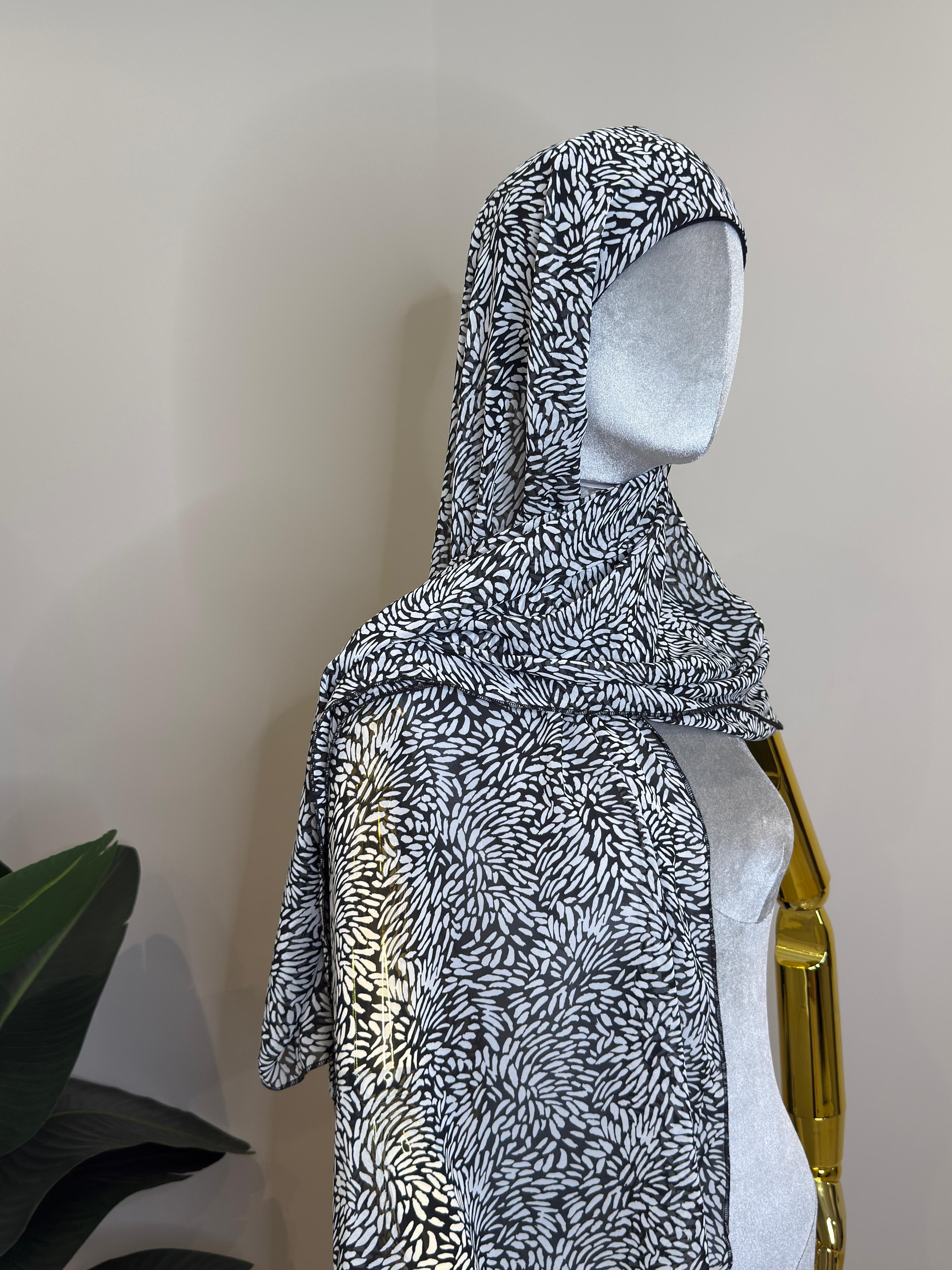 Ready hijab with boni