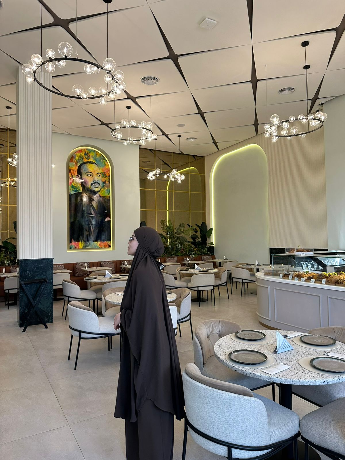 Skirt with long Khimar