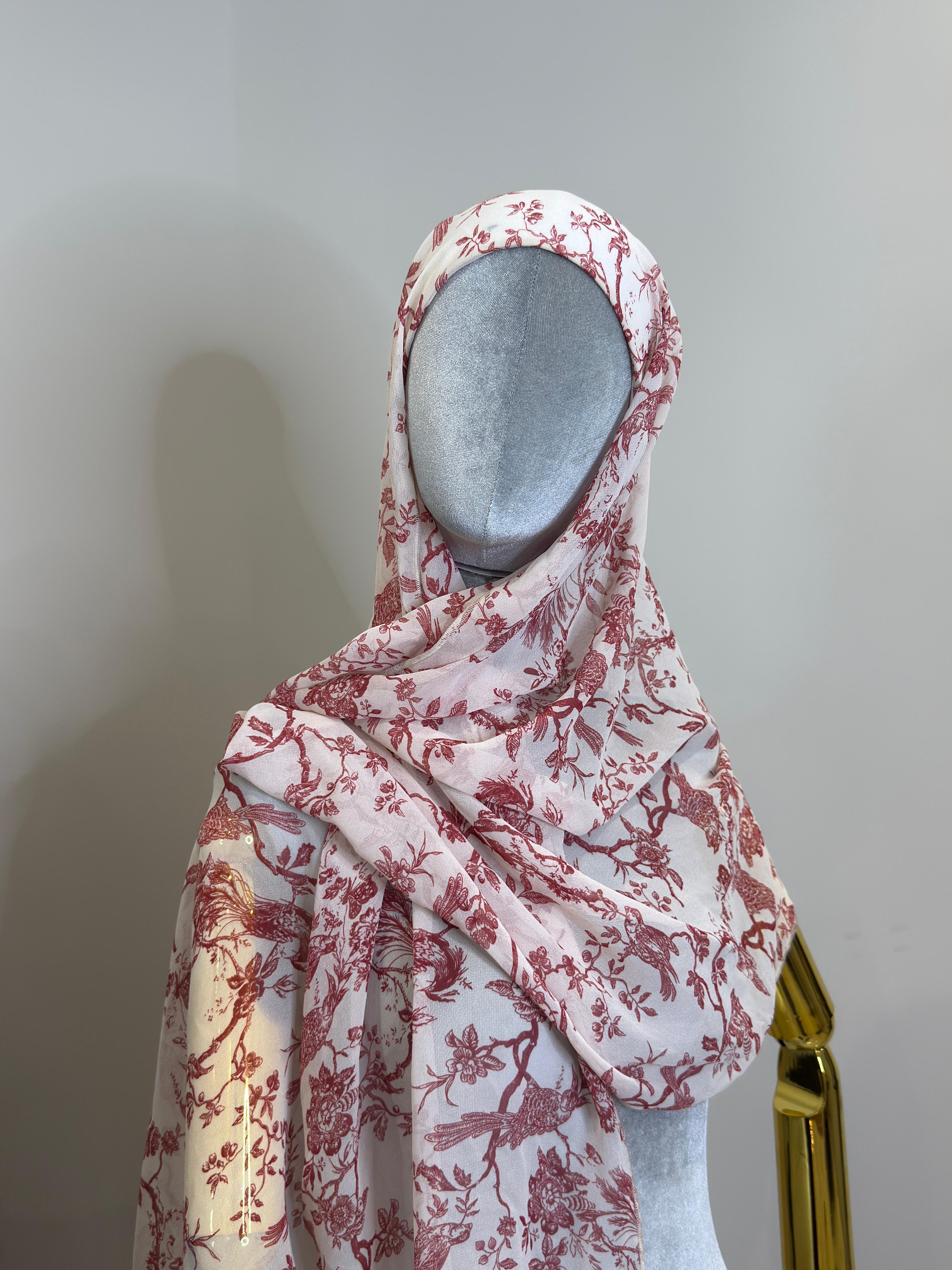 Ready hijab with boni