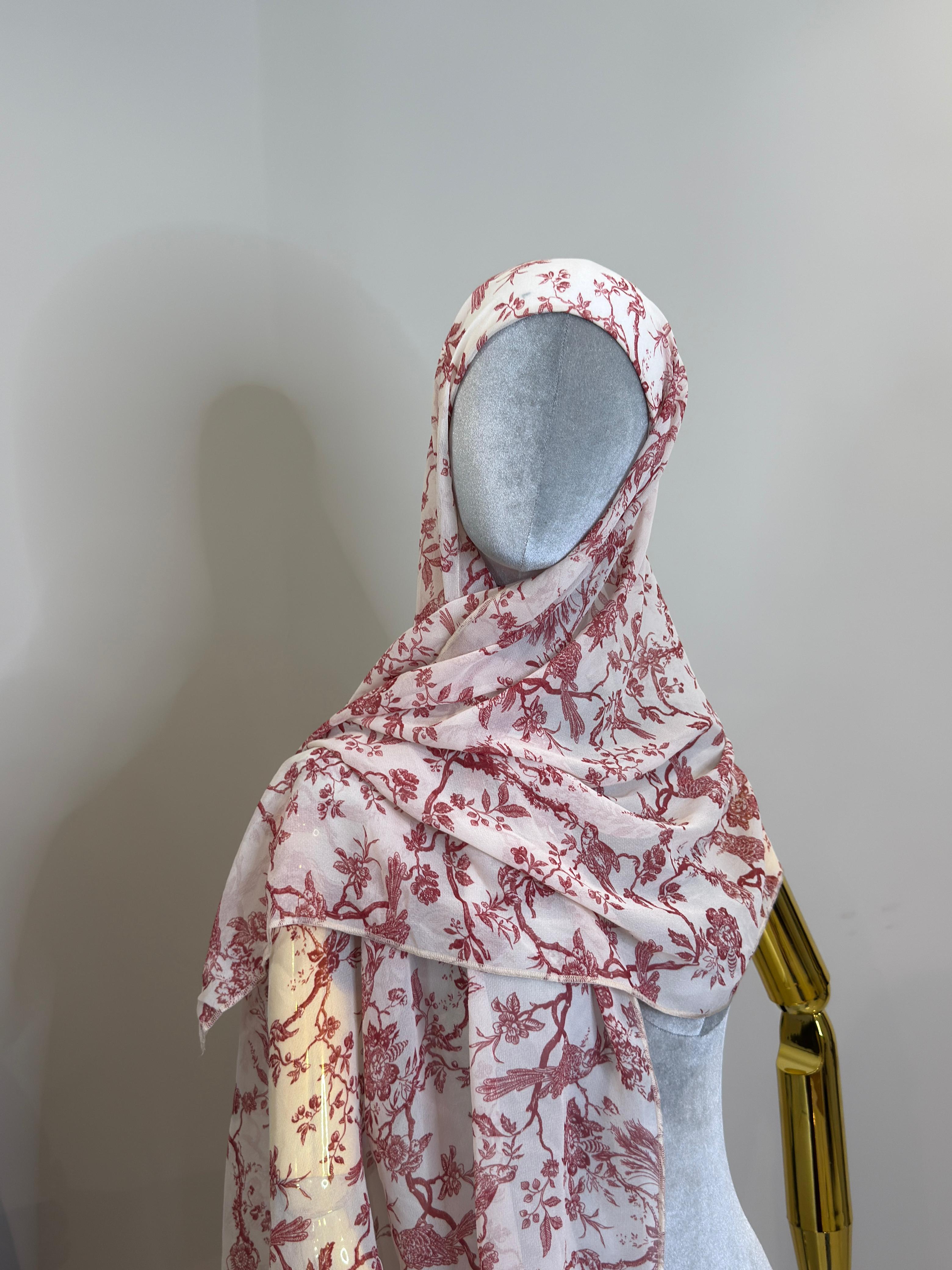 Ready hijab with boni