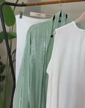 Dress with Abaya(organza)